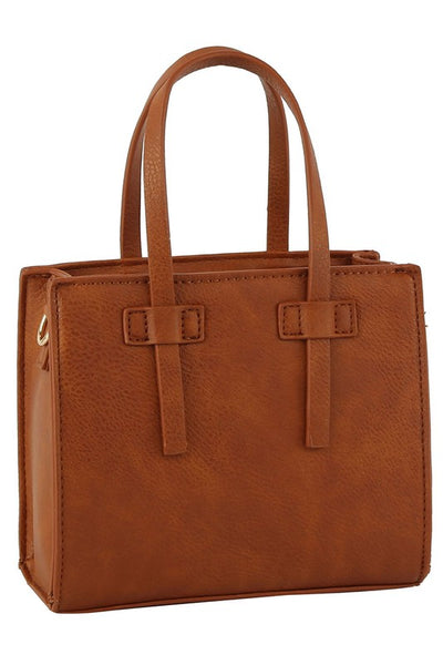 Fashion Boxy Satchel Crossbody Bag