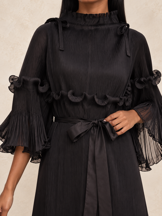 Midnight Grace Maxi Dress