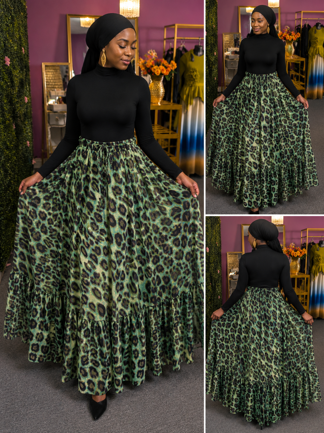 Tiered Skirts