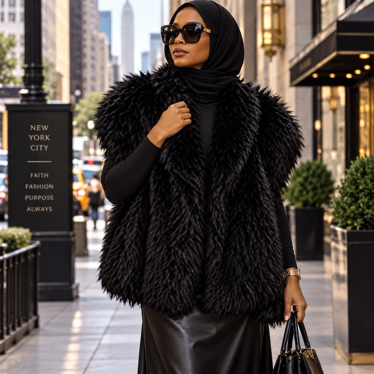 Luxe Faux Fur Vest