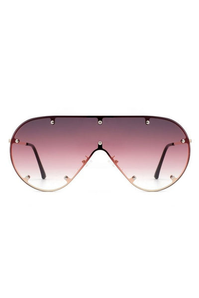 Retro Oversize Aviator Fashion Sunglasses