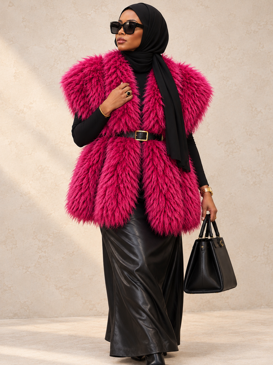 Luxe Faux Fur Vest