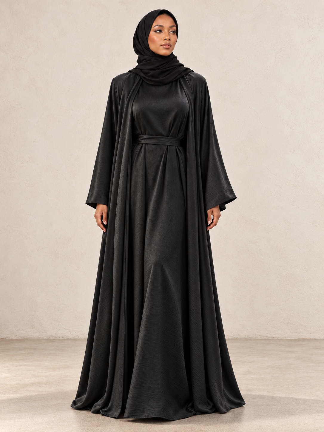Sakinah 4-Piece Circle Abaya Set