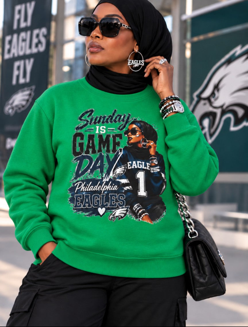 Sunday Is Game Day Philadelphia Eagles Apparel
