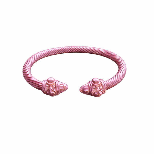 Pink serenity knot bracelet