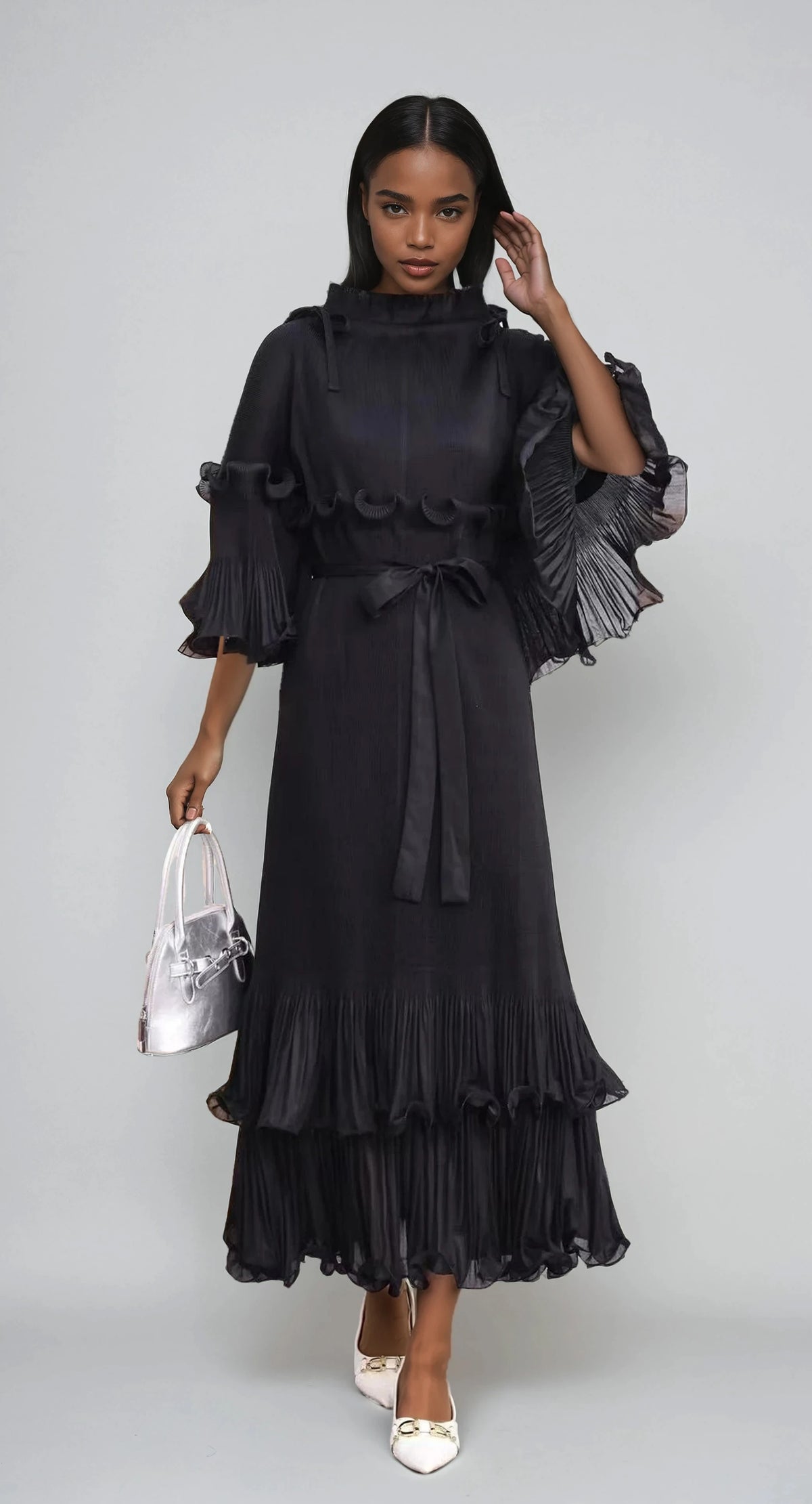 Midnight Grace Maxi Dress