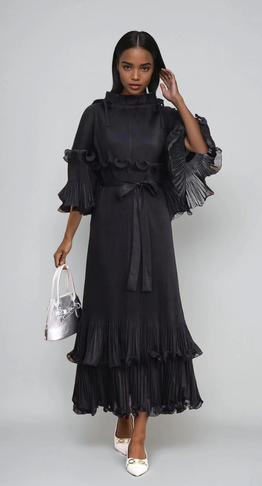 Midnight Grace Maxi Dress