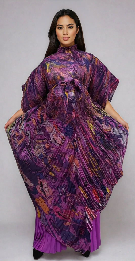 Abstract Flow Two-Piece Piece set