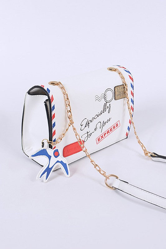Air Mail Crossbody Handbag